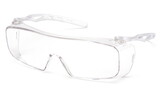 Pyramex S9910ST Cappture Clear Temples/Clear H2X Anti Fog Lens