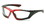 Pyramex SBR8710DTP Accurist Black/Red Padded Frame/Clear Anti Fog Lens