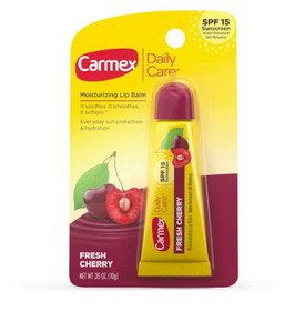 Carmex 0314285 0.35 oz Lip Balm SPF 15 Tube - Cherry