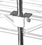 Quantum 52RT Wire Shelving Rods & Tabs, Three 52" Rods & corresponding Tabs