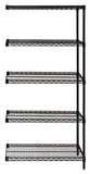 Quantum AD54-1236BK-5 Wire Shelving Add-on Kit, 12