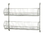Quantum CAN-34-1448BC-PWB Cantilever Wall Mount, 48" x 34" Cantilever w/ 2 1448BC Baskets