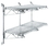 Quantum CB24 Multiple Shelf Wall Mount - Add-On (2 - 24" post cantilever single arms & 4 post mount brackets), Price/EA