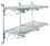 Quantum CB24 Multiple Shelf Wall Mount - Add-On (2 - 24" post cantilever single arms & 4 post mount brackets), Price/EA
