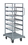 Quantum PS-SBC58-6S Partition Store Single Bay Carts - Complete Packages, Single Bay Cart with Wire Shelves