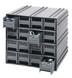 Quantum QIC-161 Interlocking Storage Cabinets (Outside Dimensions: 11 3/8