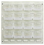 Quantum QLP-1819HC-220-16CL Oyster White Louvered Panels With Clear-View Bins, 16 QUS220CL