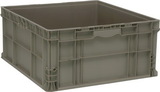 Quantum RSO2422-11 Stackers - Heavy Duty Straight Wall Stacking Containers (Outside Dimensions: 24