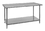 Quantum SST-2436U Stainless Steel Work Table with Adjustable Undershelf, 24" x 36" x 34"