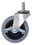 Quantum WR-3 Stem & Plate Casters (Four Swivel 3" Polyurethane, all with brake), Price/EA