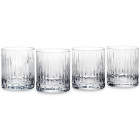 Reed & Barton 2989/4282 Soho&#174; Crystal 4-piece Double Old Fashioned Glass Set