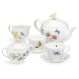 Lenox 6386635 Butterfly Meadow® 7-piece Tea Set