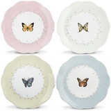 Lenox 6444731 Butterfly Meadow® 4-piece Dessert Plate Set