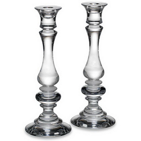Reed & Barton 6850/1055 Weston&#8482; Crystal 2-piece 11" Candlestick Set