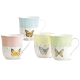 Lenox 773903 Butterfly Meadow® 4-piece Mug Set