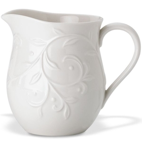 Lenox 806660 Opal Innocence Carved&#153; Creamer