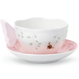 Lenox 806723 Butterfly Meadow Figural® Pink Cup and Saucer