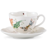 Lenox 812101 Butterfly Meadow® Dragonfly Cup and Saucer