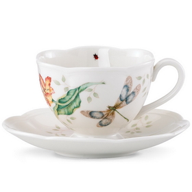 Lenox 812101 Butterfly Meadow&#174; Dragonfly Cup and Saucer