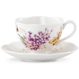 Lenox 812105 Butterfly Meadow&#174; Orange Sulphur Cup and Saucer