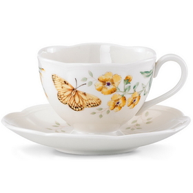 Lenox 812463 Butterfly Meadow&#174; Fritillary Cup and Saucer