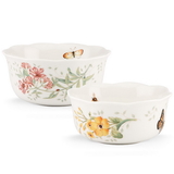 Lenox 820579 Butterfly Meadow® 2-piece Nesting Bowl Set