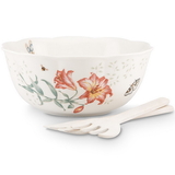 Lenox 820581 Butterfly Meadow® Salad Bowl and Servers