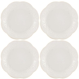 Lenox 822948 French Perle White™ 4-piece Dessert Plate Set