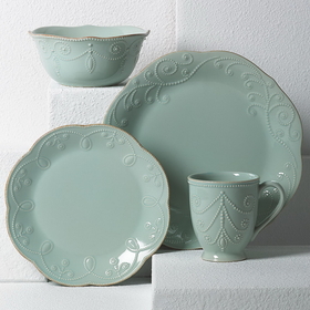 Lenox 824431 French Perle Ice Blue&#153; 4-piece Place Setting