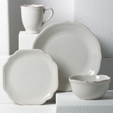 Lenox 829070 French Perle Bead White™ 4-piece Place Setting