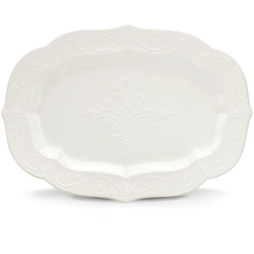 Lenox 844445 French Perle White&#153; 18.5" Serving Platter