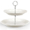 Lenox 844453 French Perle White&#153; 2-tiered Server
