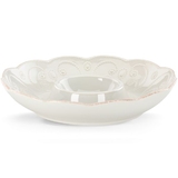 Lenox 847560 French Perle White™ Chip and Dip Tray