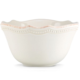 Lenox 851494 French Perle Bead White&#153; Fruit Bowl