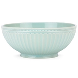 Lenox 856933 French Perle Groove Ice Blue™ Medium Serving Bowl