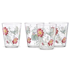 Lenox 866237 Butterfly Meadow&#174; 4-piece Double Old Fashioned Set