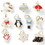 Lenox 867170 Christmas Memories 10-Piece Ornament Set