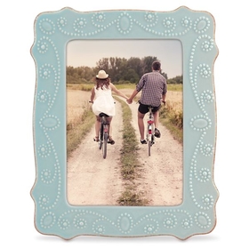 Lenox 869601 French Perle Ice Blue&#153; 5" x 7" Frame