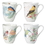 Lenox 882795 Butterfly Meadow Flutter&#174; 4-piece Mug Set