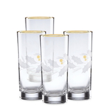 Lenox 886859 Holiday™ Gold 4-piece Highball Glass Set