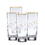 Lenox 886859 Holiday&#153; Gold 4-piece Highball Glass Set
