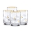 Lenox 886861 Holiday&#153; Gold Double Old Fashioned 4-piece Glass Set