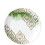 Lenox 887241 Mosaic Radiance Goldenrod Tidbit Plate, Green