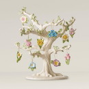 Lenox 887873 Celebrate Flowers 10-Piece Ornament & Tree Set