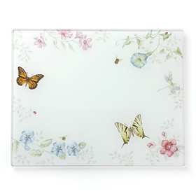Lenox 888081 Butterfly Meadow Large Glass Cutting Board