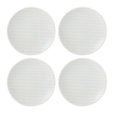 Lenox 890114 Textured Neutrals™ Dobby 4-piece Accent Plate Set