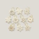 Lenox 890425 Snowflake 10-Piece Ornament Set