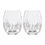 Reed & Barton 890711 Soho 2pc Stemless Wine Glass Set