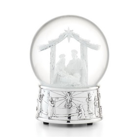 Reed & Barton 890725 Nativity Musical Snow Globe