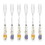 Lenox 890917 Butterfly Meadow Set of 6 Cocktail Forks